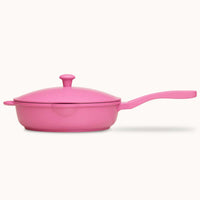 Lynnee 11" Frying Pan - Hot Pink Skillet