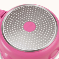 Lynnee 11" Frying Pan - Hot Pink Skillet Bottom