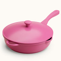 Lynnee 11" Frying Pan - Hot Pink Skillet