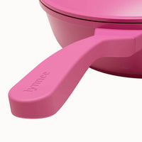 Lynnee 11" Frying Pan - Hot Pink Skillet Handle